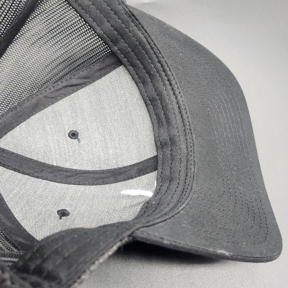 New Richardson Style -112 Black Adjustable Snapback Ghost Cap - Picture 13 of 13